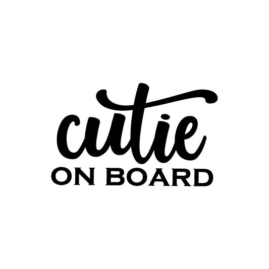 Cutie on Board