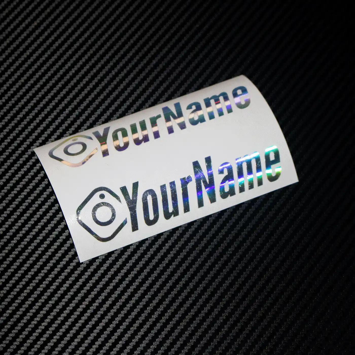 Instagram Social Media Tag – Chrome Finish (Pair)